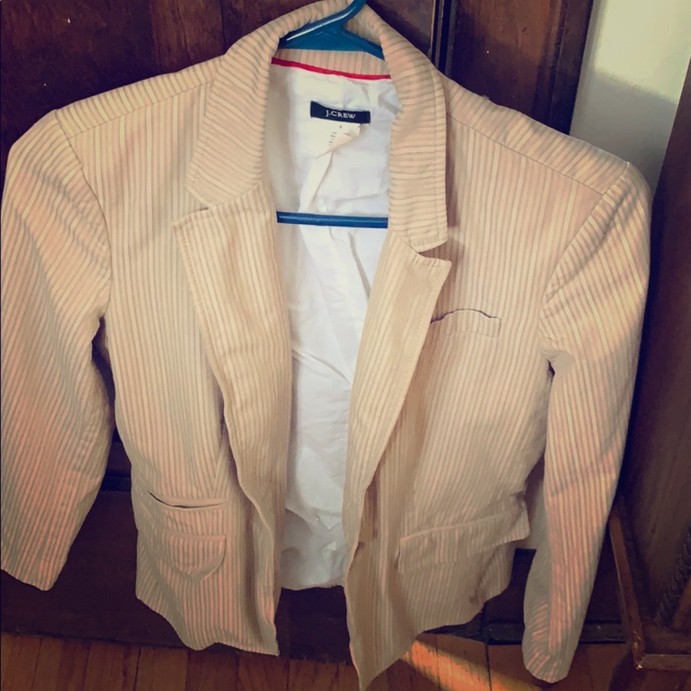 J crew blazer. 100% cotton